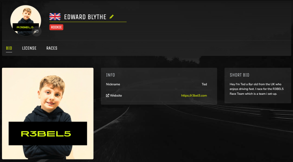 TED JOINS WORLD SIM&nbsp;SERIES